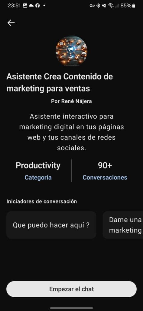 GPT`s Inteligencia Artificial especializada en enseñar Marketing para Restaurantes en Torreón